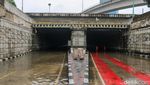 Banjir Rendam Underpass Mampang, Akses Jalan Ditutup Sementara
