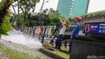 Banjir Rendam Underpass Mampang, Akses Jalan Ditutup Sementara