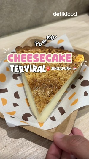 Video Cicip Cheesecake Harga Rp 300.000 yang Viral di Singapura