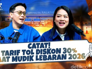 Catat! Tarif Tol Diskon 30% saat Mudik Lebaran 2026