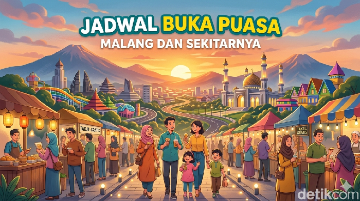 Jadwal buka puasa untuk wilayah Malang dan sekitarnya.