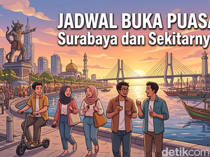 Jadwal Buka Puasa Surabaya dan Sekitarnya Hari Ini 8 Maret 2026