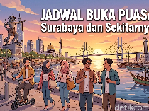 Jadwal Buka Puasa Surabaya dan Sekitarnya Hari Ini 15 Maret 2026