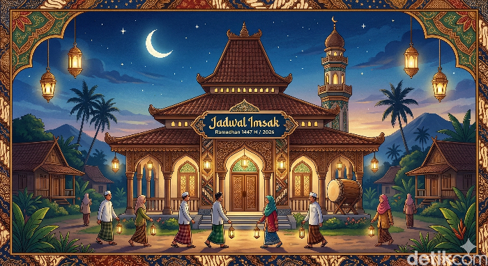 Jadwal Imsak. (Gemini AI)