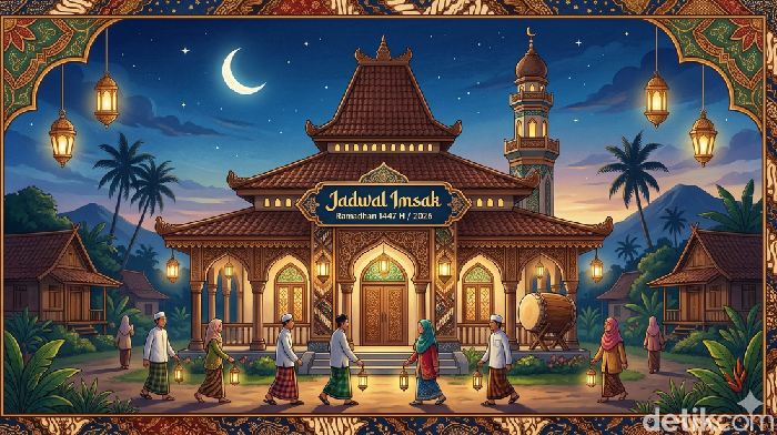 Jadwal Imsak. (Gemini AI)