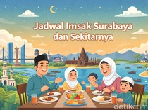 Jadwal Imsak Surabaya dan Sekitarnya Kamis 12 Maret 2026