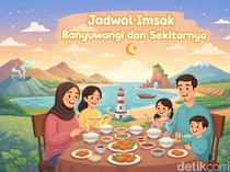 Jadwal Imsak Banyuwangi dan Sekitarnya Kamis 12 Maret 2026