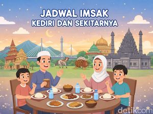 Jadwal Imsak Kediri dan Sekitarnya Senin 9 Maret 2026