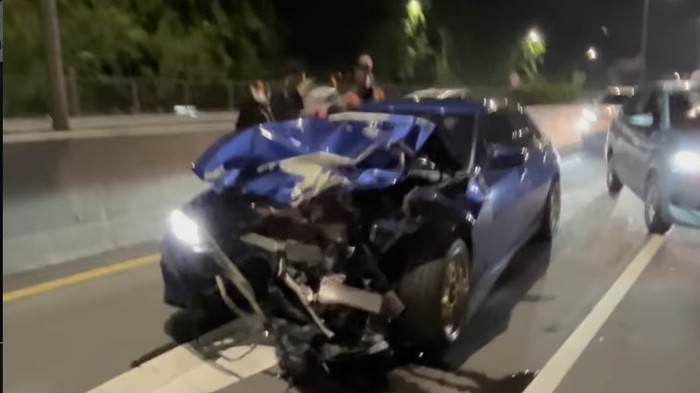 [Kebut-kebutan di Tol JORR] Bikin BMW dan Pajero Sport Ringsek, Ini Kronologi Lengkap!