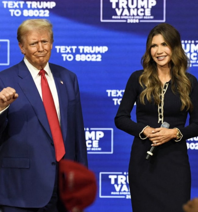 Nama Kristi Noem menjadi sorotan di Amerika Serikat. Politikus Partai Republik itu kehilangan jabatannya sebagai Menteri Keamanan Dalam Negeri setelah Presiden Donald Trump mencopotnya dari kabinet di tengah berbagai kontroversi. Foto: dok. Instagram @kristinoem