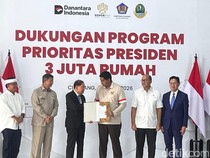 Konglomerat RI Sumbang Lahan 30 Ha buat Bangun 140 Ribu Rumah MBR