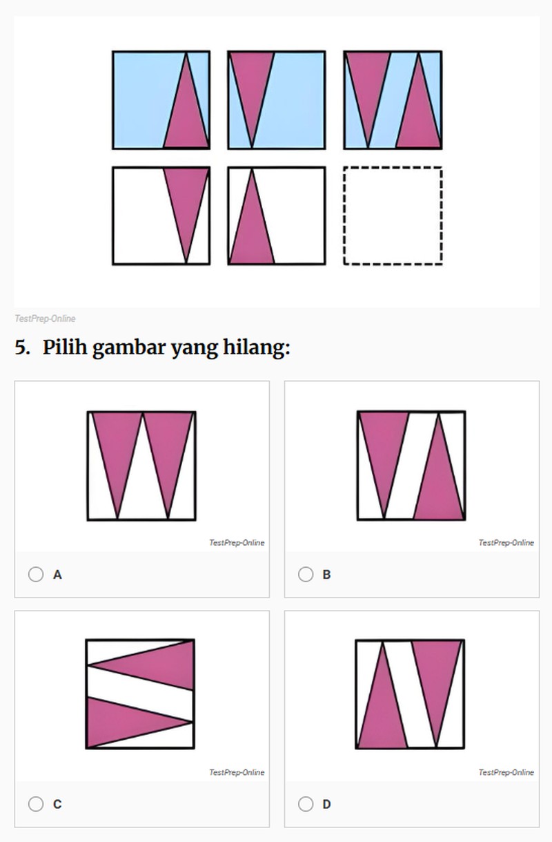 Tes Kemampuan Nonverbal Naglieri (NNAT) adalah tes kecerdasaan yang dirancang Jack A Naglieri untuk anak usia 15-17 tahun. Namun orang dewasanya cukup kesulitan menjawabnya. Berani coba?