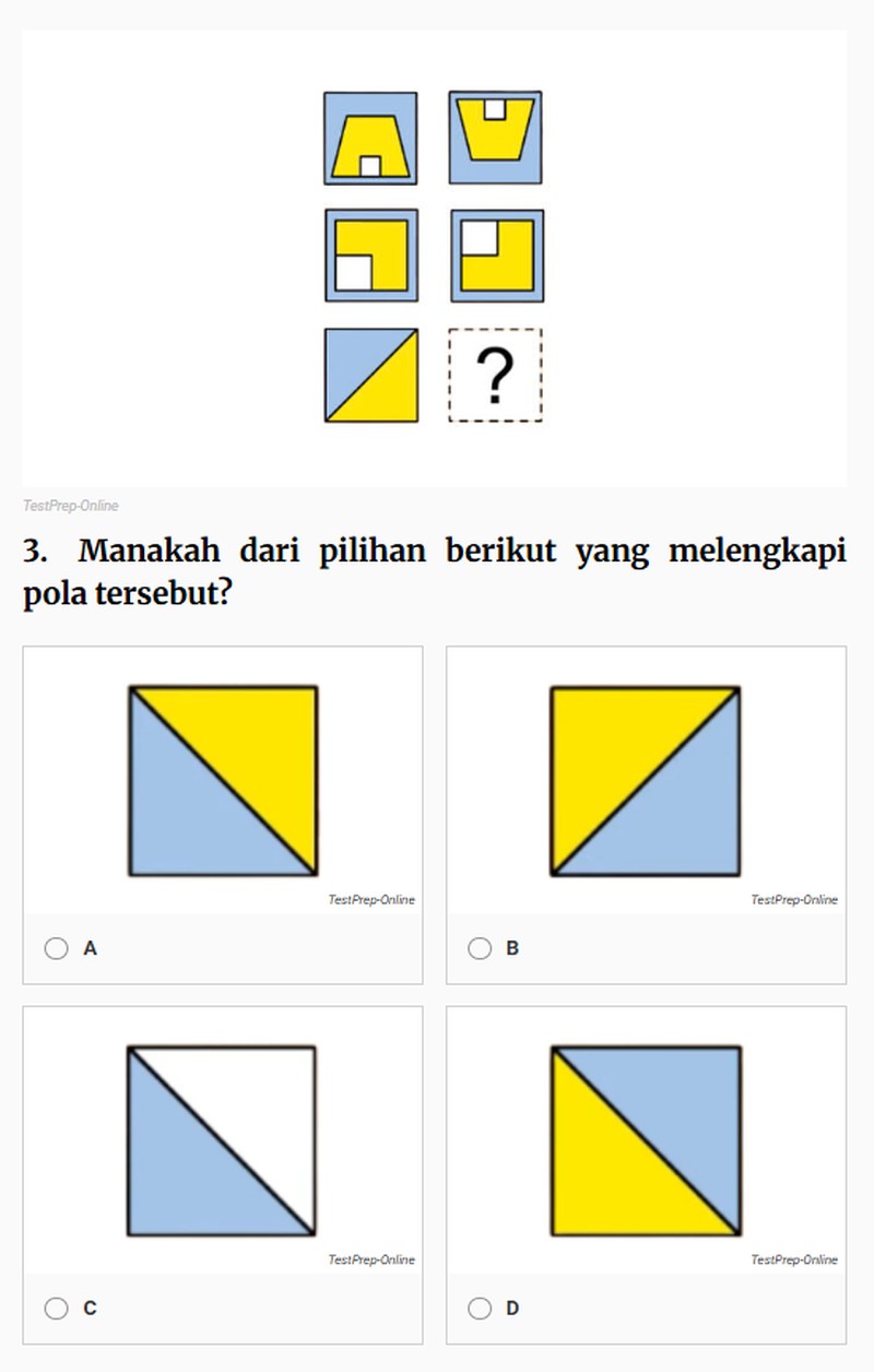 Tes Kemampuan Nonverbal Naglieri (NNAT) adalah tes kecerdasaan yang dirancang Jack A Naglieri untuk anak usia 15-17 tahun. Namun orang dewasanya cukup kesulitan menjawabnya. Berani coba?
