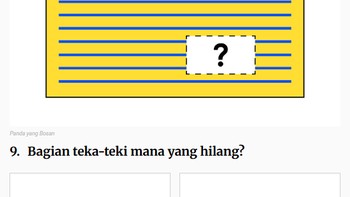 Soal ke-9. Foto: Bored Panda