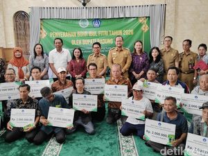 Jelang Idul Fitri, 6.518 Warga Muslim di Badung Terima Bansos Rp 2 Juta
