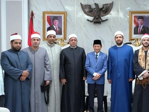 Delegasi Qari dan Dai Al-Azhar Jalani Safari Dakwah Ramadan di Indonesia