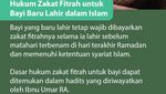 Hukum Zakat Bagi Bayi
