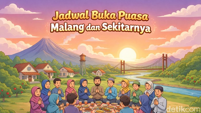 Jadwal buka puasa untuk wilayah Malang dan sekitarnya.