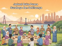 Jadwal Buka Puasa Surabaya dan Sekitarnya Hari Ini 13 Maret 2026