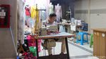 Jelang Lebaran, Penjahit Pasar Mayestik Masih Sepi Orderan