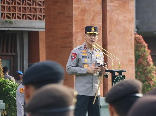 Kapolda Bali Irjen Daniel Adityajaya menekanja anggotanya memberikan pelayanan cepat dan humanis