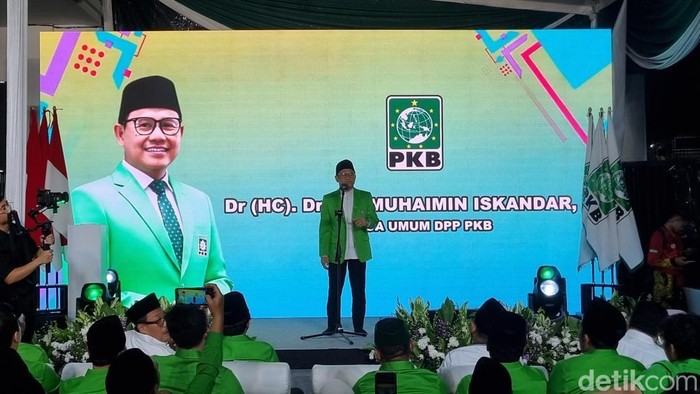 Ketua Umum Partai Kebangkitan Bangsa (PKB) Muhaimin Iskandar (Cak Imin). (Taufiq/detikcom)