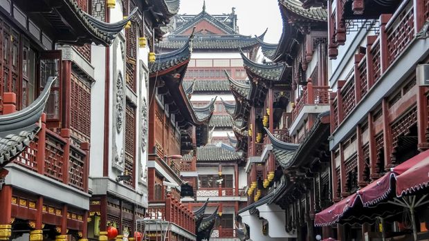 Kota Tua Shanghai, China