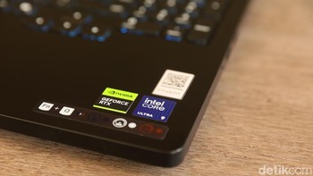 Dalam Lenovo Legion Pro 5i, Intel® Core™ Ultra 9 275HX akan menjadikan laptop ini sangat tangguh untuk gaming dan content creation. Foto: Najmi Hudaa/detikFoto