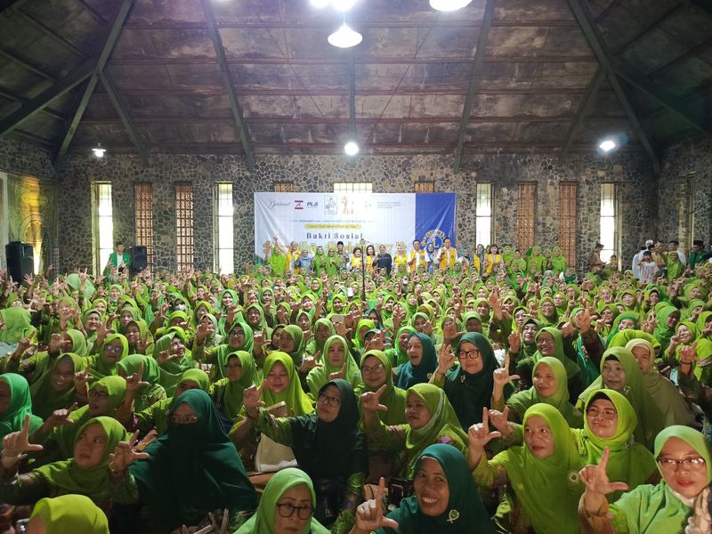 Lions Club Jaksel Tulip Gandeng NU Bagikan 3.000 Paket Sembako