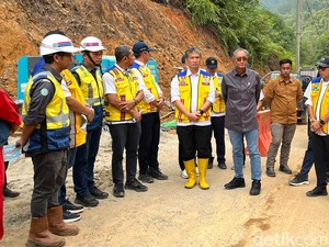 BBPJN Bangun Dinding Penahan di Puluhan Titik Jalan Amblas Sumut