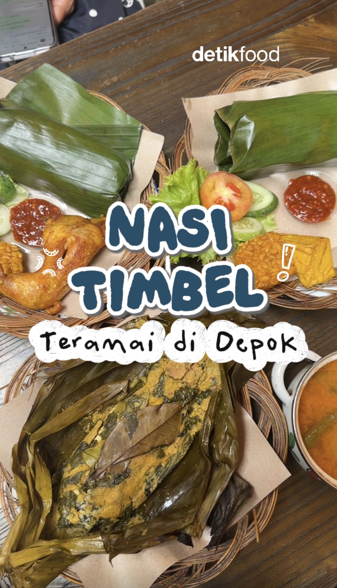 Video: Komplet! Nasi Timbel di Depok dengan Lauk Gepuk dan Sayur Asem