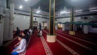 Masjid yang didirikan pada 1576 Masehi tersebut merupakan masjid tertua di Kota Tangerang. ANTARA FOTO/Putra M. Akbar