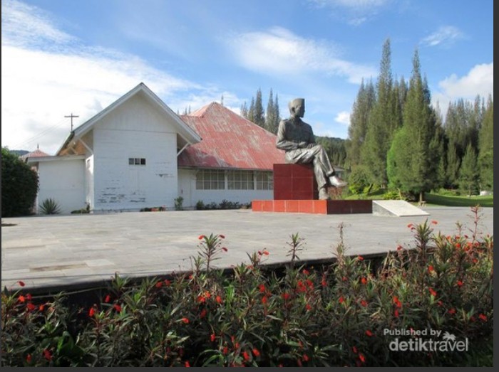 Rumah pengasingan Berastagi (Sumber: detiktravel)