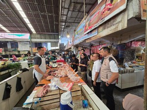 Satgas Saber Pangan Sidak di Palembang, Stok dan Harga Pangan Terkendali
