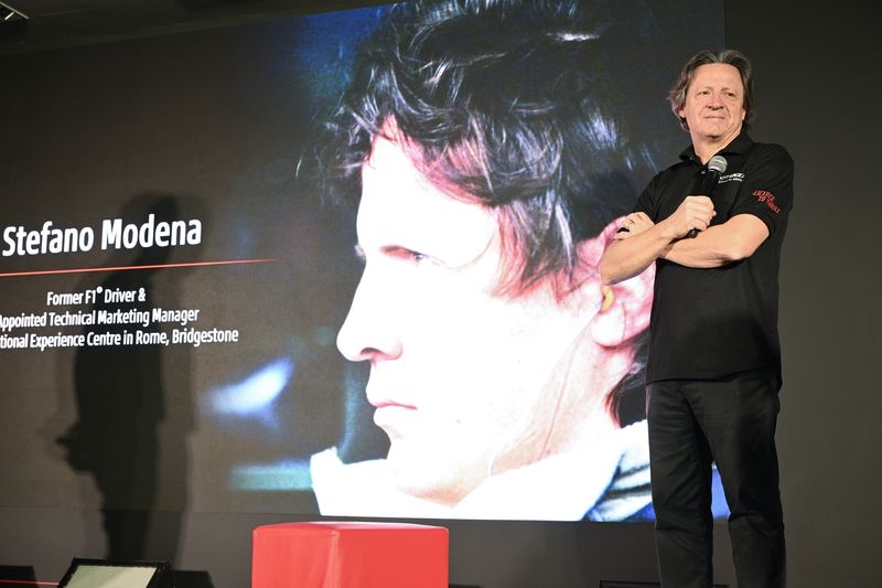 Stefano Modena, mantan pebalap F1 jadi peracik ban Bridgestone