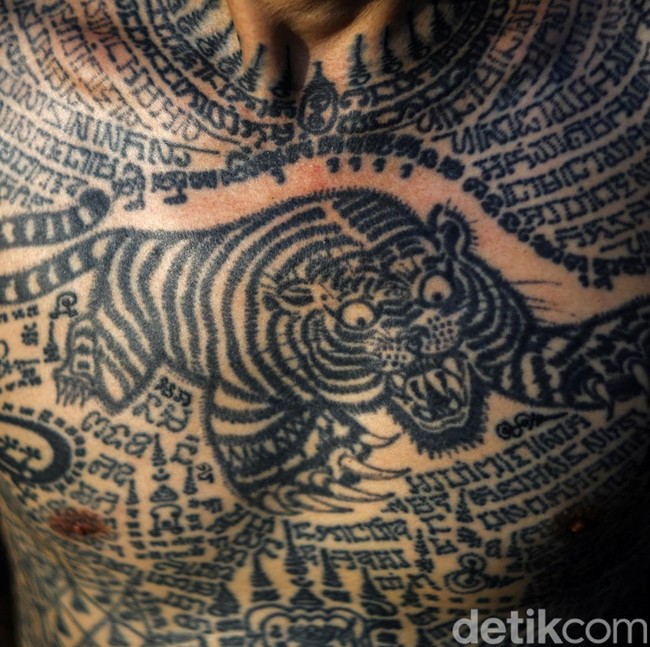 Festival Sak Yant: Saat Tato Dipercaya Memiliki Kekuatan Spiritual