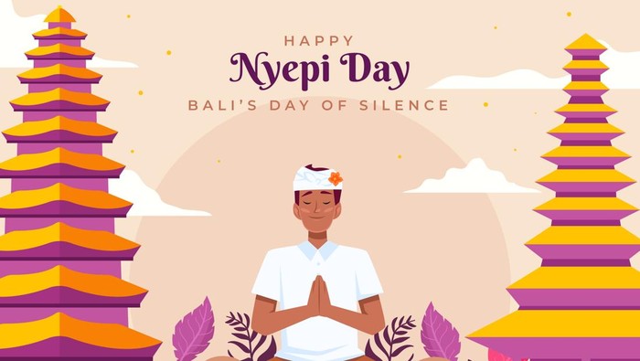 Ucapan selamat hari raya Nyepi.