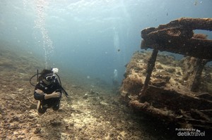 Menjelajah Bounty Wreck, Surga Selam Tersembunyi di Gili Meno