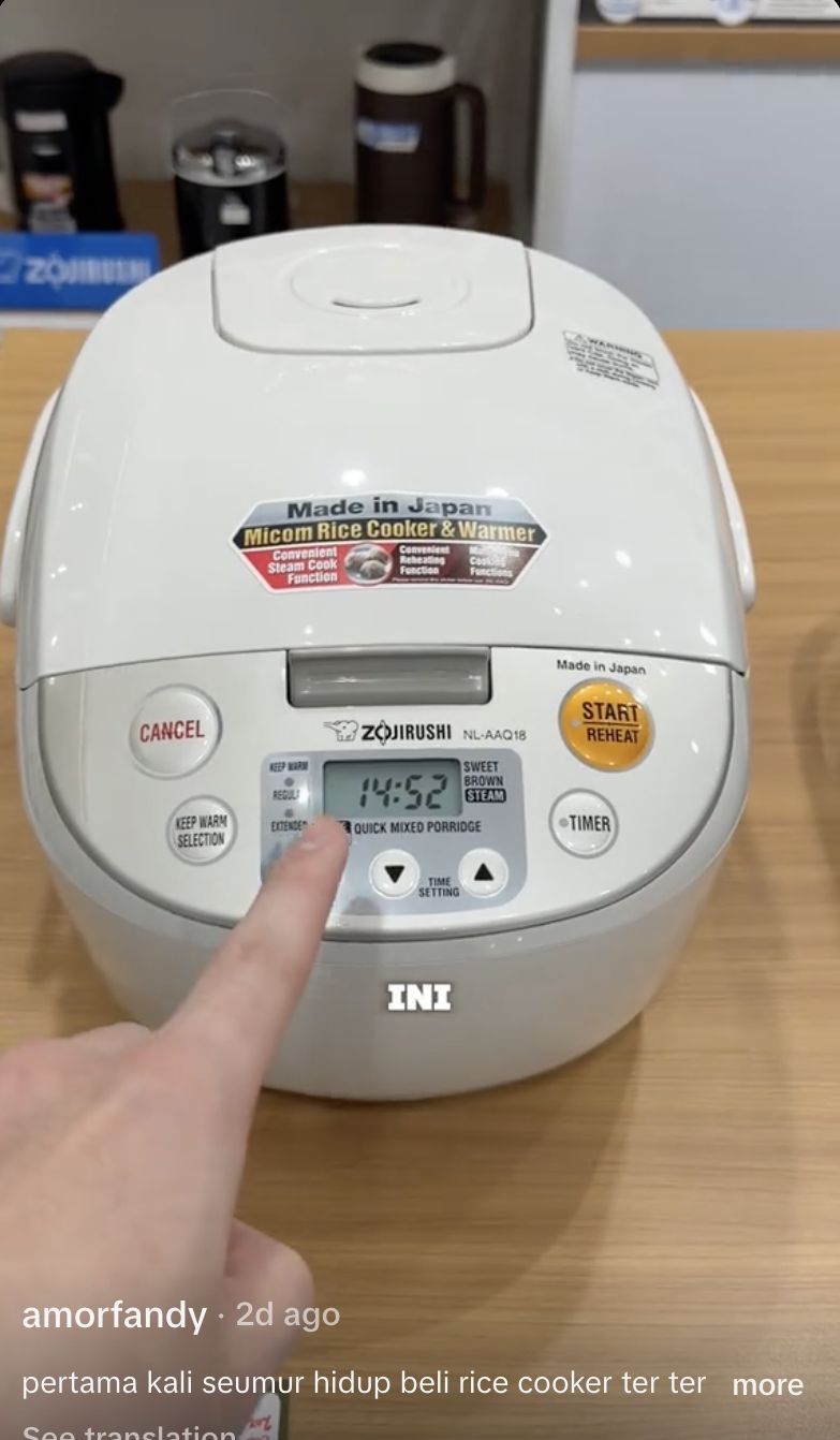 Viral! Rice Cooker Jepang Harganya Tembus Rp 13 Juta, Apa Istimewanya?