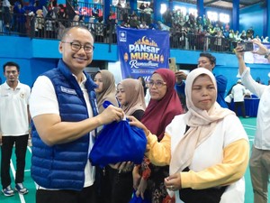 Bantu Rakyat Jelang Lebaran, Eddy Soeparno Gelar PANsar Murah di Bogor