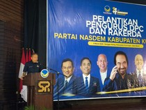 Pesan Saan Mustopa ke Kader NasDem di Kabupaten Kuningan