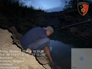 Bareskrim Bongkar Tambang Emas-Mineral Ilegal di Sultra, 20 Ton Antimoni Disita