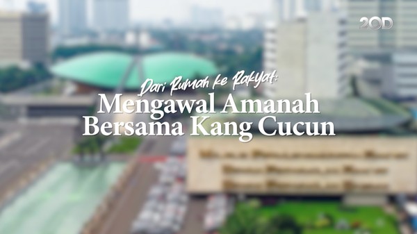 Seharian Mengawal Amanah Bersama Kang Cucun
