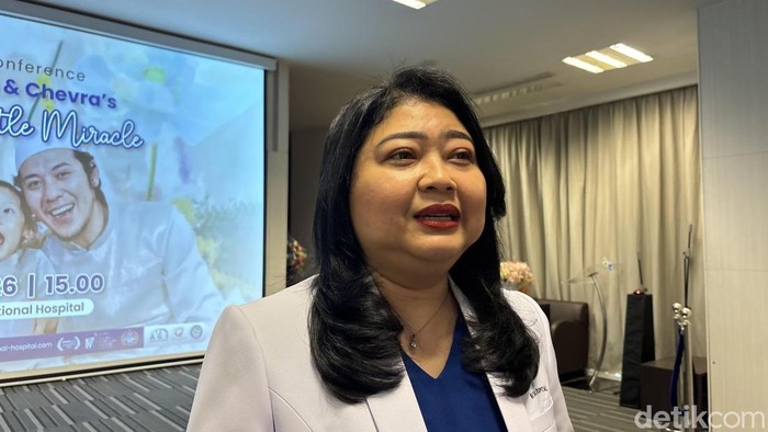 dr Dian Pratamastuti SpA yang menangani kelahiran anak kedua Via Vallen di Surabaya.