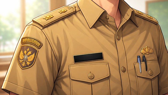 Ilustrasi guru. (Chat GPT)