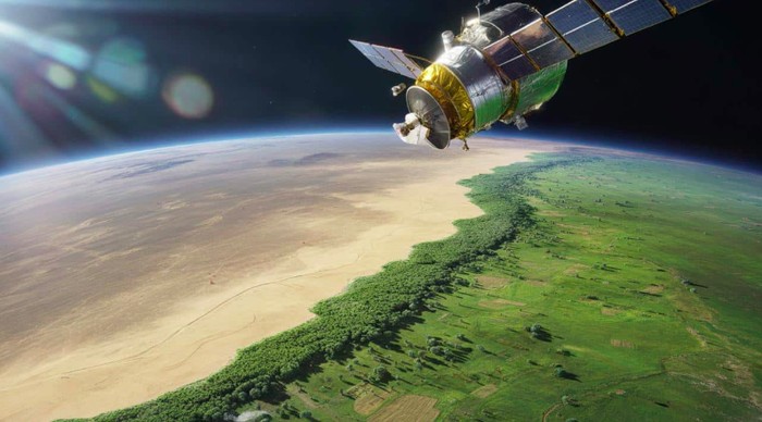 Ilustrasi Tembok Hijau Raksasa China