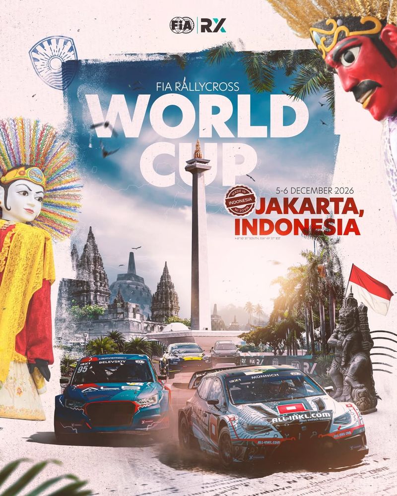 Jakarta jadi tuan rumah FIA Rallycross World Cup