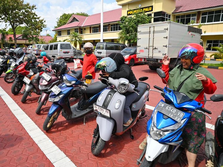 Jelang Lebaran, Warga Bisa Titip Motor dan Mobil Gratis di Polresta Palu
