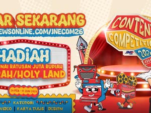JNE Content Competition 2026 Dibuka, Berhadiah Ratusan Juta Rupiah-Umrah