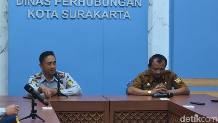 Kepala Dishub Solo Taufiq Muhammad, saat ditemui di Kantor Dishub Solo, Selasa (10/3/2026)